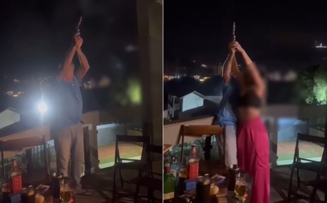 homem é preso após atirar para o alto ao comemorar noivado com adolescente em Itaperuna