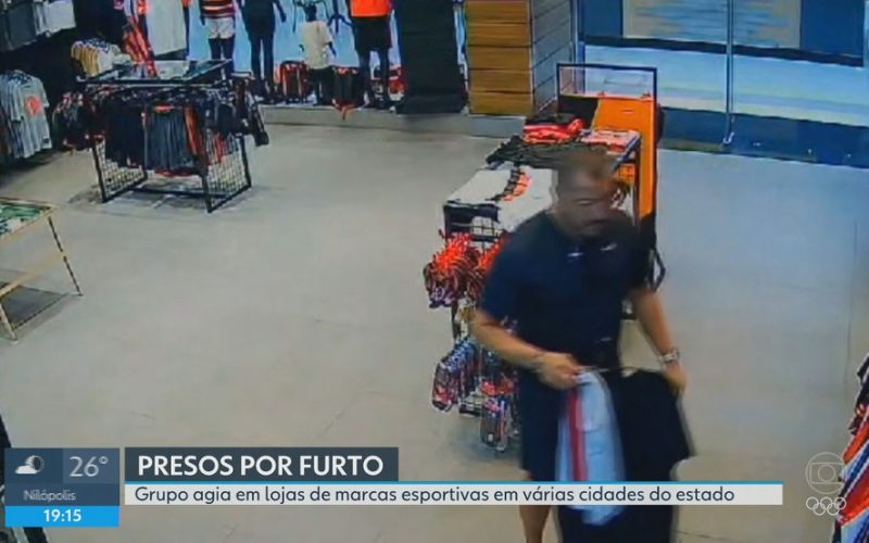 Polícia prende suspeitos de integrar quadrilha que furtava lojas esportivas do RJ