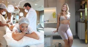 Aos 46 anos, sogra de Sabrina Sato, Giselle Prattes admite que usava shorts como truque pra disfarçar celulites