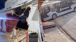 Bar colapsa em Belo Horizonte dois dias após ser atingido por ônibus; ASSISTA AO VÍDEO